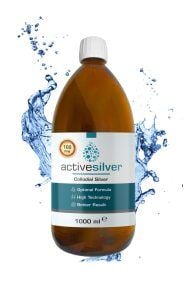 Active Silver Kolloidal Gümüş Suyu 40 PPM 1000 ml