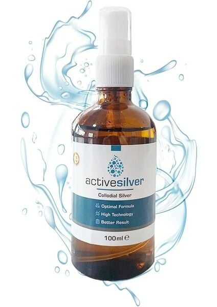 Active Essentials Active Silver Kolloidal Gümüş Suyu 100ML Sprey 3 lü avantaj paket