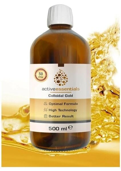 Active Essentials Altın Suyu - Active Essentials® 50Ppm 500 ml