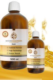 Active Essentials Altın Suyu - Active Essentials® 50Ppm 500 ml 2 li avantaj paket