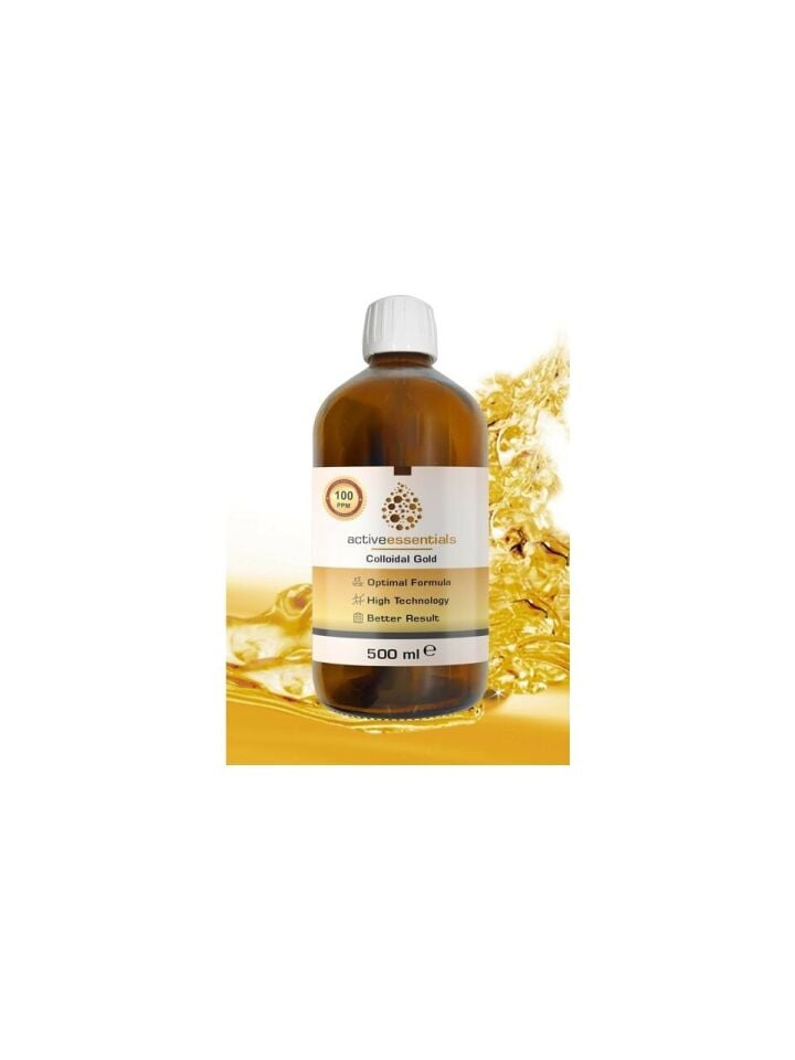 Active Essentials Altın Suyu - Colloidal - Active Essentials- 100Ppm 500 ml
